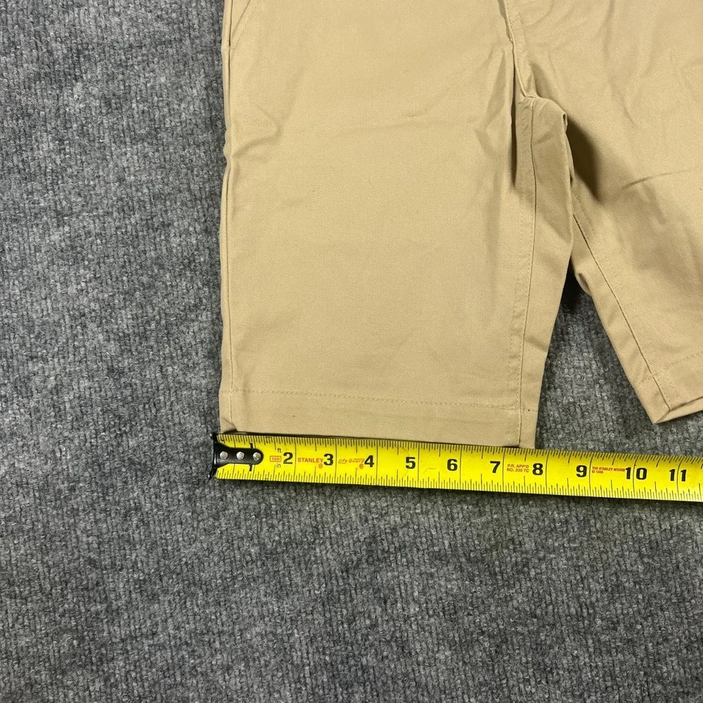 Old Navy Built in Flex Chino Shorts‎ Kids 8 Beige Stretch Mid Rise Lot of 2